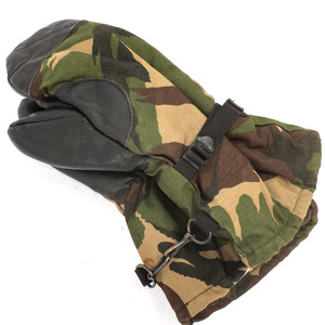 Dutch Cold Weather Mittens  Leather Palms + Fur Lined 